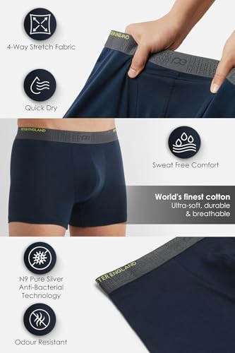 Image of Peter England Stretchable 100% Cotton Men's Trunk