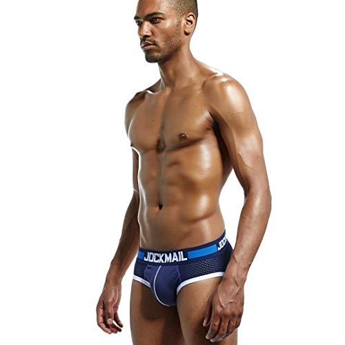 JOCKMAIL Mens Underwear Briefs Comfortable Low Waist Men Briefs Underwear Slim Fit Underpants Men Underpants3