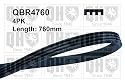 QUINTON HAZELL QBR4760 Keilrippenriemen Kompatibel mit OPEL AGILA B H08 4710920 4PK757 4PK758