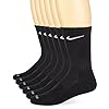 Nike Everyday Cotton Cushioned Crew Socks (6 Pack)