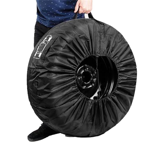 Bolsas de neumáticos de temporada, lavable a máquina, bolsa de almacenamiento protectora de ruedas, protector de rueda de coche, bolsa de almacenamiento de neumáticos, bolsa de almacenamiento de
