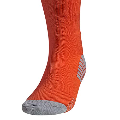 Adidas Copa Zone Cushion 4 Soccer Socks (1-Pair) For Men, Women, Boys And Girls, Team Orange/White, Medium #TOP3