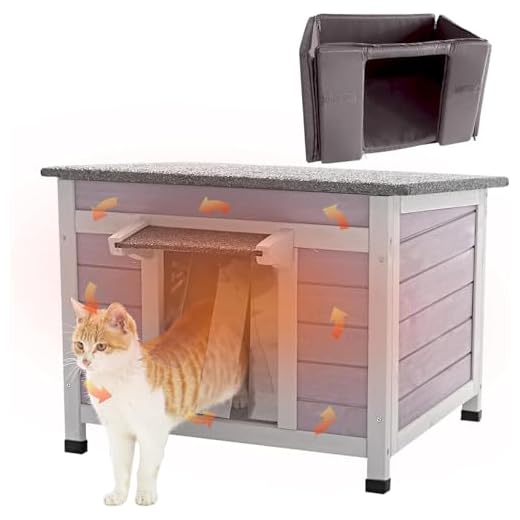 Insulated Cat House for Winter