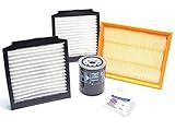 Atlantic British Ltd. Filter Kit with Air, Cabin, and Oil Filter for Bosch Engines for Range Rover