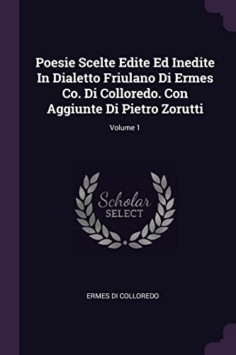 Poesie Scelte Edite ed Inedite in Dialetto