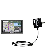 Gomadic Intelligent Compact AC Home Wall Charger Suitable for The Garmin nuvi 57/58 LM LMT - High Ou