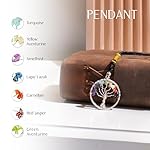 Bonsai Tree - Crystals and Healing Stones - Living Room Decor - Crystal Tree Tree of Life - Gem Tree Stones - Feng Shui and Money - Shelf Decor for Office - Image 5