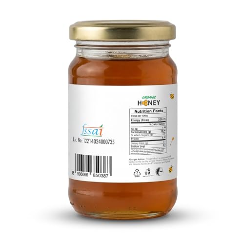 Image of Natureland Organics Honey 250 Gm - Pure - Natural - Organic Food