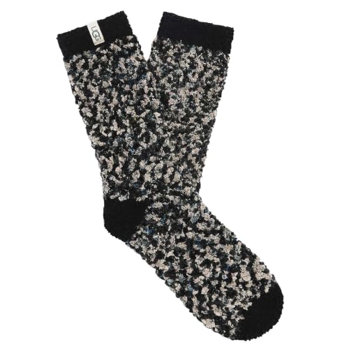 UGG Women's Cozy Chenille Sock, Black / Grey, O/S by UGG - Used condition - US$14.76