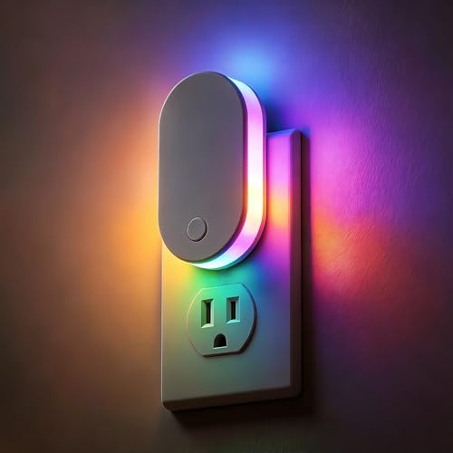 Image of L LOHAS LED Night Lights Plug Into Wall, Night Light, Dusk to Dawn Sensor