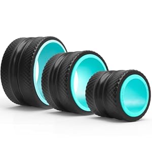 FitBeast Back Roller – Deep Tissue Massage Wheel, Yoga Wheel & Back Stretcher for Pain Relief