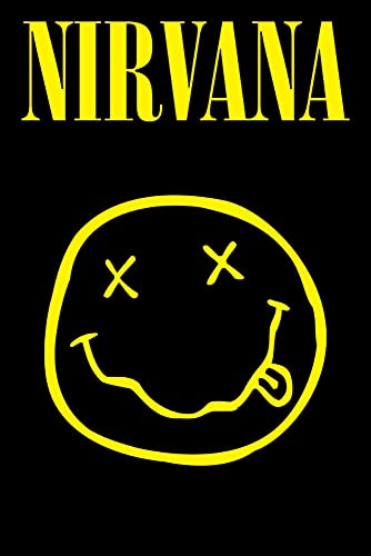 Empire Interactive Nirvana Poster Smiley Kurt Cobain Alternative 61 x 91,5 cm