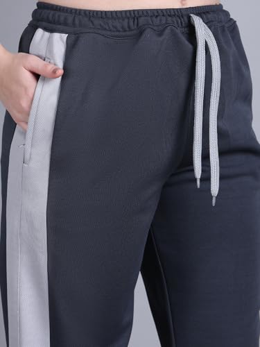 Image of Mack Jonney Colorblock| Relaxed Fit | Cotton Trackpant for Women-M53