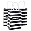 Katfort Mini Small Black Gift Bags 50 Pack, 4x2.75x4.5inch Small Kraft Paper Gift Bags Bulk With Cotton Handle Matte For HolidayShopping, Wedding, Party - View #7