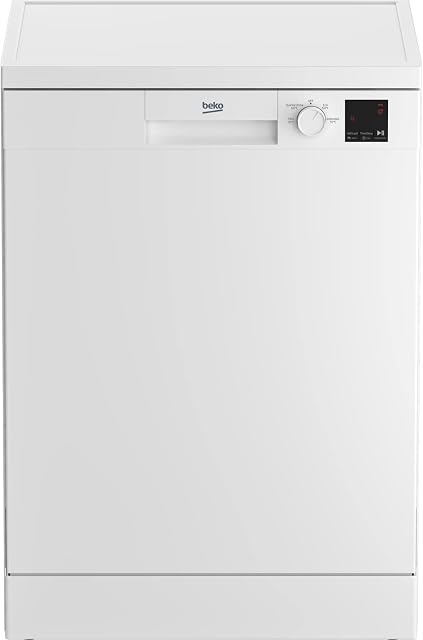 Beko DVN04X20W 13 Place Setting Freestanding Dishwasher