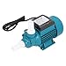 Water Pump, Submersible Single Brass,Submersible Single Brass Pressurized Solar,Water Pump Impeller Motor Horizontal Single Suction Irrigation Tool 15M 180W Dc12v