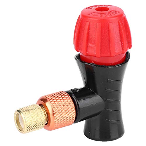 WNSC Tire Pump, Durable Bike Valve Head, CO2 Inflator Valve Head, for Road Bikes Mountain Bikes