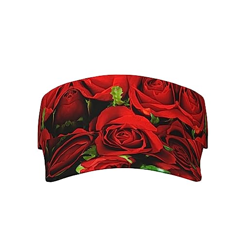 Casquette de protection solaire rouge réglable anti-transpiration pour l'été