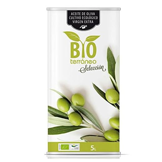 Bioterrráneo Aceite de Oliva Virgen Extra | Aceite de Oliva Ecológico 100% (5L.)