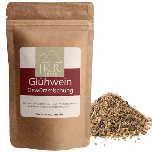 JKR Spices Glühweingewürz geschrotet 100g | Ideal für Glühwein Punch Glühgin und Bowle | Mit feinem Sternanis | CO neutral verpackt