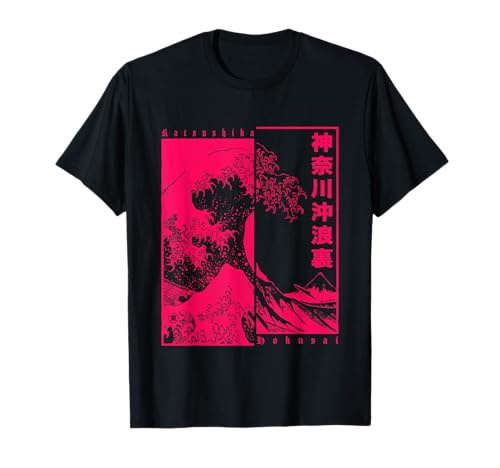 Gran Ola De Kanagawa Hokusai Ukiyo-e Japón Arte Japonesa Camiseta