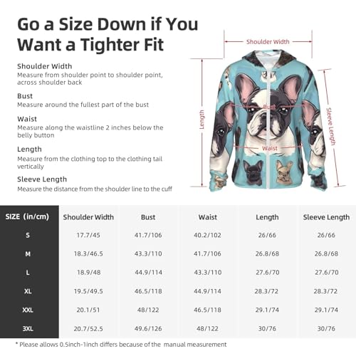 Sun Protection Hoodie Shirt cute french bulldog UPF 50+ Long Sleeve Outdoor Rash Guard for Men Women2