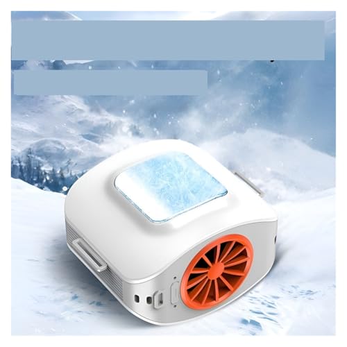 Ventilador de cintura portátil recargable con clip de alta velocidad 4