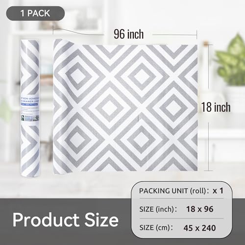 Protector de PVC para cajones FIFTY FEET lavable de 1 rolllo 6