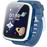 「2025年末特化」 AGPTEK 日本正規品 キッズ 腕時計 子供用 スマートウォッチ 【32GB内蔵 1.69インチ】 時計 男の子 知育玩具 スピーカー付き キッズモード アラーム 文字盤DIY 歩数計 動画 撮影 自撮り 録音 ゲーム 音楽 おもちゃ 小学生 5歳 6歳 7歳 8歳 9歳 誕生日 入園入学祝い 誕生日 クリスマス プレゼント 人気