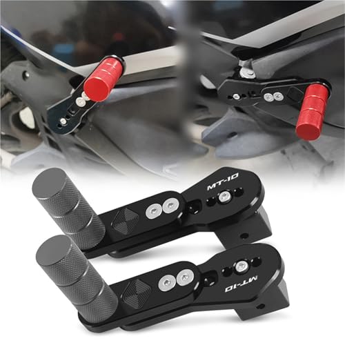 Repose-Pieds Arrière pour Yamaha MT-10 FZ-10 Réglables Multi-Angles