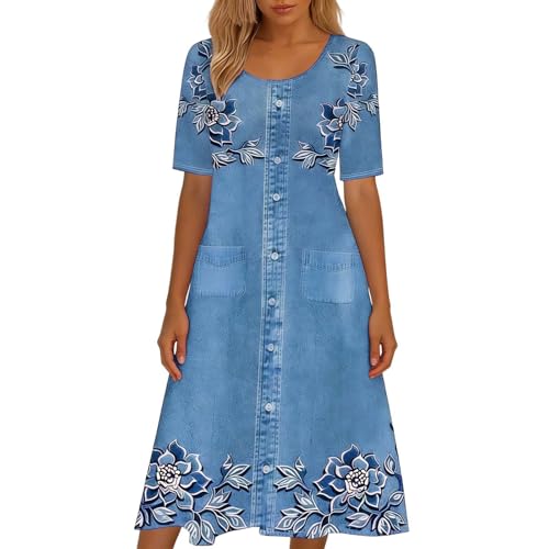 Robe hawaïenne femme longue style bohème chic pour l'été et les vacances
