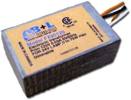 B+L Technologies FX95120 120V-24V 75W Dimmable Down to 0Watts 72411