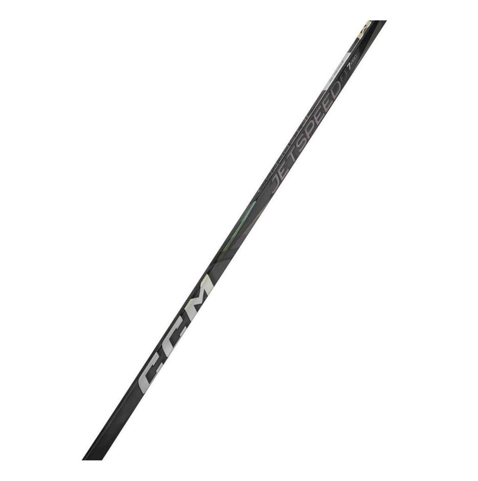 CCM JetSpeed FT7 PRO Senior Custom Crosse de hockey sur glace Chromé