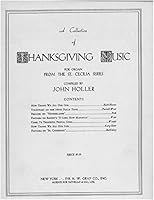 A Collection of Thanksgiving Music for Organ B017783PBI Book Cover