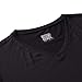 32 Degrees Mens Cool Quick Dry Active Lounge Basic Vneck T-Shirt, Black, Large