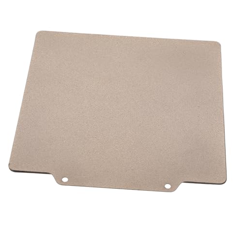 Steel Sheet 3D Printer Build Plate 16x15x0.2cm Golden