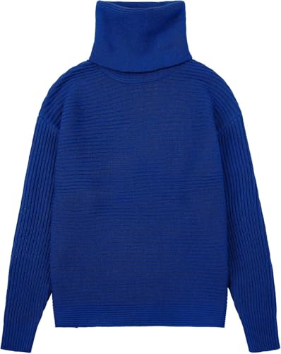 Image of ebossy Womens Ribbed Knit Sweater Outfits Casual Loose 2 Piece Turtleneck Pullovers Elastic Waist Maxi Skirt Sets