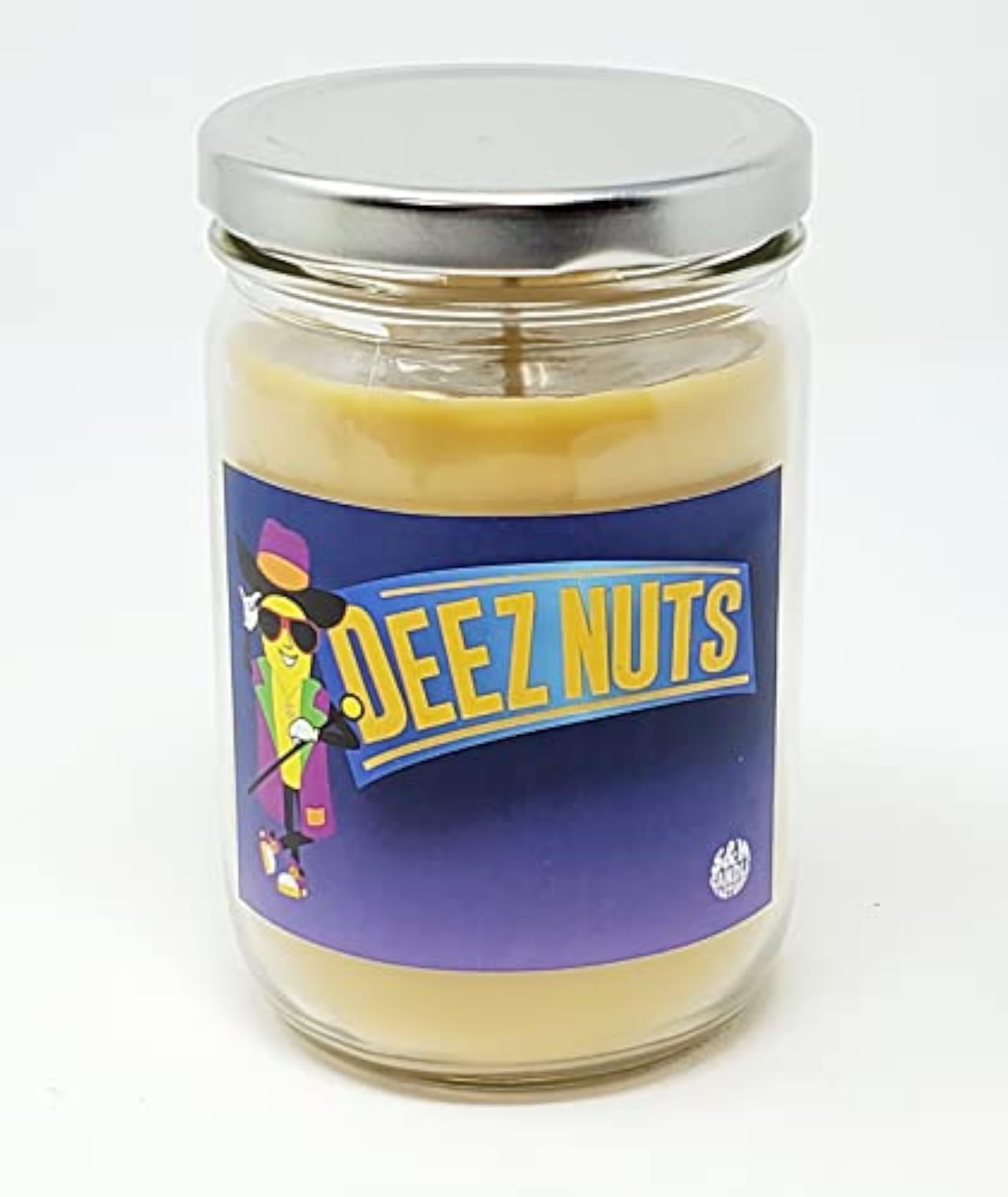 Deez Nuts Almond Bliss Scented Soy Claw Hammer Candle