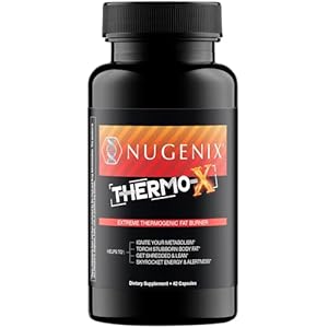 Nugenix Thermo-X: Thermogenic Fat Burner Supplement for Men, Extreme Metabolic Accelerator, 42 Count