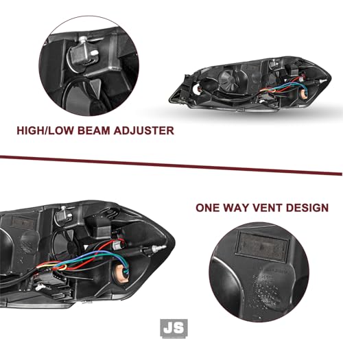 JSBOYAT 2006–2016 Chevy Impala Headlights | OEM Replacement Pair - Image 6