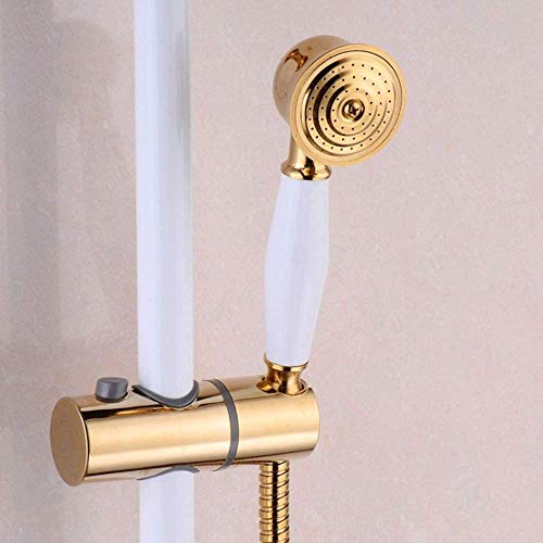 Ensemble combiné de pommeau de douche mural et mitigeur anti-calcaire