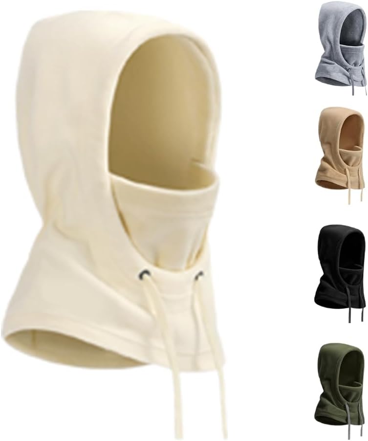 Balaclava Face Ski Masks, 2026 Neck Warm Hood for Cold Weather, Winter Face Mask for Men, Windproof Balaclava Hoodie Cycling