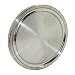 HFS (R) 4 INCH SS316 Sanitary End Cap fits Tri-Clamp Ferrule Flange