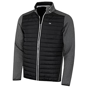 Calvin Klein Hybrid Jacke Herren Anthrazit/Schwarz