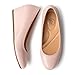 Trary Pink Women's Wedges Heels for Women Pumps Round Toe Mid Heels Comfortable Closed Toe Dressy Shoes Women Pumps Wedge Dress Shoes for Wedding Work Office Party 1.8 Inches