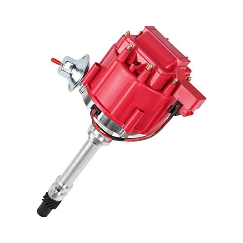 Mostplus 65K Coil 7500 Rpm Distributor Compatible With Gmc Small Block Chevy V8 265 267 283 302 305 307 327 350 383 400 396 427 454 #TOP4