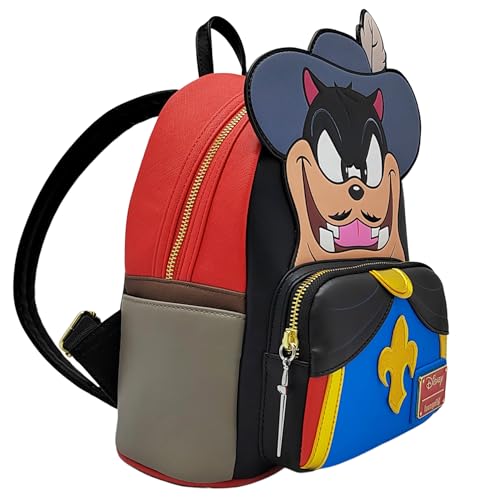 Loungefly Disney The Three Musketeers Pete Villain Cosplay Faux Leather Double Strap Shoulder Bag2