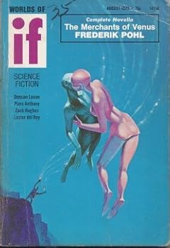 Single Issue Magazine Worlds of IF Science Fiction - August 1972 Book