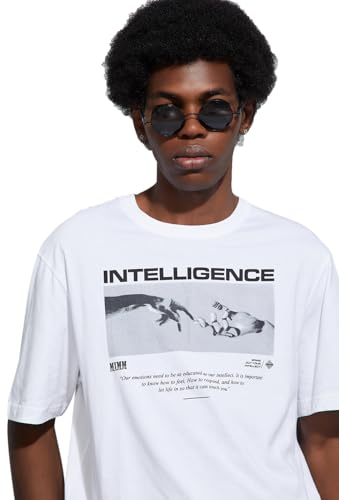 Image of Max Men Cotton URB N Regular Fit Graphic T-Shirt