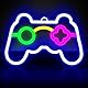 SPINNE LUCAS Gamer Neon Schild, Gaming Zubehör, Gaming Deko, LED Deko, Gaming LED, LED Schild, Gaming Zimmer Neon Sign, Leuchtreklame,Internet Cafe Game Room Bar Party Deko (Stromversorgung über USB)